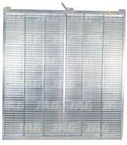 87712275 Cinkuotas apatinis žaliuzinis sietas, lamelė – 10 mm Premium