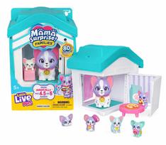 Little Live Pets šuniuko buldogo namelis su šuniukais