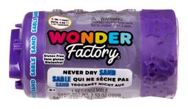 WONDER FACTORY  NEVER DRY Kinetinis smėlis, 1 vnt.