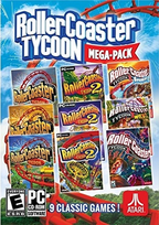 RollerCoaster Tycoon 9 Megapack (PC) Steam Key GLOBAL