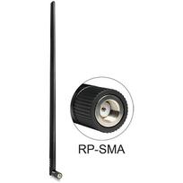 DELOCK Antenne WLAN RP-SMA 802.11 b/g/n 9 dBi omni Gelenk schwarz