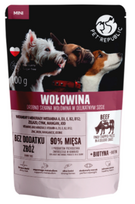 PET REPUBLIC Mini Smulkiai pjaustyta jautiena - Šlapias maistas šunims - 100 g