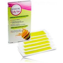 Velvetic Fruity Hair Removal Wax Strips vaško juostelės depiliacijai - 12 vnt.