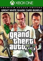 Grand Theft Auto V: Premium Online Edition & Great White Shark Card Bundle XBOX LIVE Key TURKEY