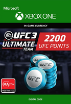 EA SPORTS UFC 3 - 2200 UFC POINTS Xbox Live Key GLOBAL