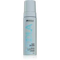 Indola Light Mousse plaukų putos natūraliai fiksacijai 200 ml