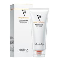 BIOAQUA Drėkinamasis veido valiklis Gaivinantis Drėkinamasis Švarus Purvas Putų Valiklis Odos priežiūros produktai 100g