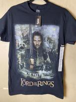 ŽIEDŲ VALDOVAS Dvi bokštai SPENCER's Juodi Unisex Marškinėliai M gray