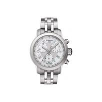 TISSOT PRC 200 Kvarcinis Mechanizmas Moteriškas Laikrodis 34mm Baltas Ciferblatas Nerūdijančio Plieno Korpusas T055.217.11.113.00 Regular Watch Box