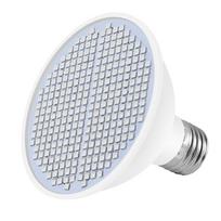 LED Grow lemputė kambariniams augalams Red & Blue Spectrum 300 LED Augalų lemputės E27 auginimas 300 LEDs
