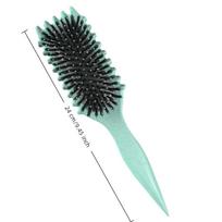 Air Cushion Scalp Detangling Brush Curly Hair Massage Comb Natural Bristles Barber Styling Tool