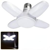E27 LED lemputės ventiliatoriaus mentės paskirstymo lemputė 28 W sulankstoma LED lemputės lemputė 28W balta