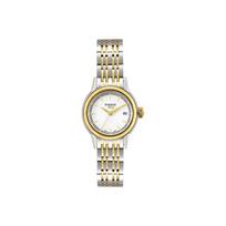 TISSOT Cason kolekcijos kvarcinis laikrodis moteriškas, atsparus vandeniui iki 30 m, 28,5 mm*29,5 mm, baltas ciferblatas T085.210.22.011.00 Regular Watch Box