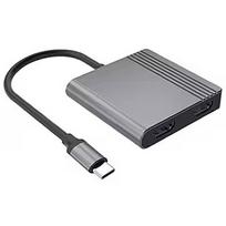 Gembird Dokstacija Gembird USB-C 3-in-1multi port (USB port + HDMI + PD) 85W USB Type-C A-CM-COMBO3-04