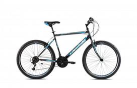 Kalnų dviratis Capriolo MTB Passion M, 26 colių, pilkas/mėlynas, Rėmas 23