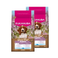 EUKANUBA Puppy&Junior Small/Medium Grain Free 2x12kg