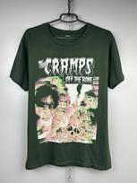 The Cramps Grupės Off The Bones Žali Marškinėliai Visų Dydžių S-5XL Unisex Marškinėliai M