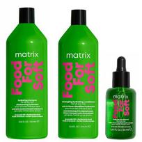 Matrix Food For Soft Hydrating: Shampoo 1000Ml + Conditioner 1000Ml + Multi-Use Hair Oil Serum Avocado Oil 50Ml