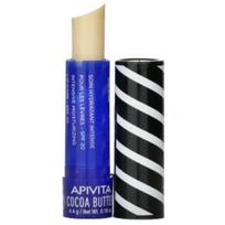 Apivita Cocoa Butter Lip Care SPF 20 lūpų balzamas, 4,4 g