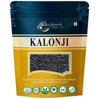 Brijbooti Kalonji sėklos 100 g - Juodieji kmynai plaukų augimui - Nigelos sėklos - Karun Jeeragam - Karuppu Jirige | FSSAI, GMP, ISO sertifikuota 100GM