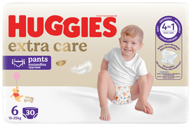 HUGGIES sauskelnės-kelnaitės, 30 vnt.