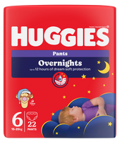 HUGGIES sauskelnės-kelnaitės, 22 vnt.