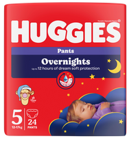 HUGGIES sauskelnės-kelnaitės, 24 vnt.