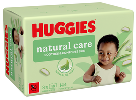 HUGGIES drėgnos servetėlės, 3 vnt.