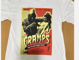 The Cramps grupės 90-ųjų retro stiliaus balti marškinėliai Unisex Vyrams Moterims tee Unisex Marškinėliai M