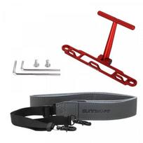 Sunnylife Mount with strap for DJI RC / RC 2 red