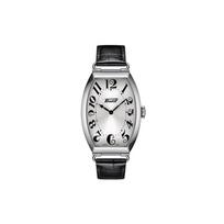 TISSOT Porto kolekcijos moteriškas laikrodis su kvarciniu mechanizmu 42,45*31,1 mm Sidabrinis ciferblatas Nerūdijančio plieno korpusas T128.509.16.032.00 Black Strap