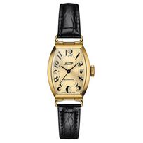 TISSOT Porto kolekcijos rankinio mechaninio judesio moteriškas laikrodis 22*30,1 mm auksinis ciferblatas T128.161.36.262.00 Gold Dial