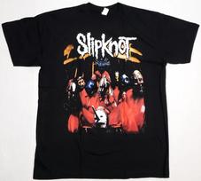 Slipknot 1999 Albumas Nu Metal Grupė Unisex Juodi Medvilniniai Marškinėliai Pakartotinis Spaudas Unisex Marškinėliai XL