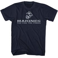 Jungtinių Amerikos Valstijų ginkluotosios pajėgos JAV. Jūrų pėstininkai Mažuma Didžiuojasi Logotipo Vyriški marškinėliai Unisex marškinėliai L
