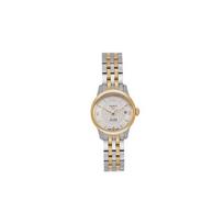 TISSOT Le Locle kolekcijos Automatinis mechaninis judėjimas 30m atsparumas vandeniui Moteriškas laikrodis 25.3mm T41.2.183.34 Silver Strap beige