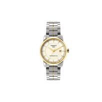 TISSOT prabangi kolekcija Automatinis mechaninis judėjimas Vyriški laikrodžiai Laikrodis 41mm Baltas ciferblatas Nerūdijančio plieno korpusas T086.407.22.261.00 Silver Strap
