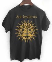 Sol Invictus Grupės Dovana Gerbėjams Sunkaus Medvilnės Juodi Visų Dydžių Marškinėliai BL554 Unisex Marškinėliai XXL