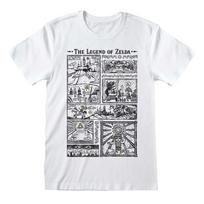 The Legend Of Zelda Official Drawings New White T-Shirt Unisex T-Shirt XXXL
