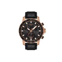TISSOT Daring Collection Kvarcinis Mechanizmas 100m Atsparumas Vandeniui Vyriški Laikrodžiai Laikrodis 45.5mm Juodas Ciferblatas T1256173605100 Regular Watch Box