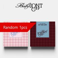 BABY DONT CRY – 1st Mini Album AFTER CRY (Pink Ver. / Red Ver.) RANDOM 1PCS red