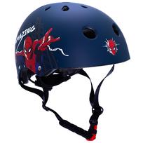 Šalmas DISNEY Bmx/Skate Spiderman S/M 54-58cm (mėlynas)