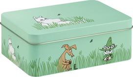 Muurla Muurla Moomins In The Garden laikymo indelis, 14,5 x 10,5 cm, žalias