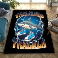 Funny Virtual Italian Brainrot Printed Carpet Large Floor Mat for Bedroom and Gaming Room Modern Rug for Trendy Home Decor Gift 40x60cm