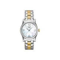 TISSOT Classic kolekcijos moteriškas kvarcinis laikrodis 28mm baltas ciferblatas nerūdijančio plieno korpusas T028.210.22.117.00 Regular Watch Box