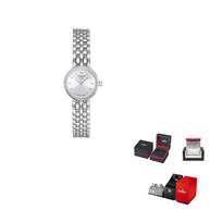 TISSOT Le Ai Kolekcijos Kvarcinis Mechanizmas Moteriškas Laikrodis 19.5mm Baltas Ciferblatas Nerūdijančio Plieno Dėklas T058.009.11.031.00 Regular Watch Box