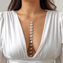 Seksualūs Boho imitaciniai perlų kryžiai krūtinės krūtinės pilvo kūno grandinės karoliai moterims trečiadienio juosmens bikiniai Vasariniai Y2K aksesuarai