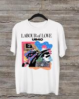 UB40 Labour of Love albumo marškinėliai BALTI Medvilniniai Visų dydžių S-5XL Unisex marškinėliai L