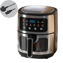 Stainless Steel Visible Multifunctional Air Fryer – 110V/220V, Bilingual