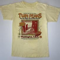 Twin Peaks 90-ųjų Retro stiliaus Geltonas trumpomis rankovėmis Unisex T-shirt K465 Unisex T-shirt S