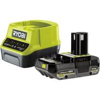 Ryobi 18 V ONE+ Akku-Starterset RC18120-120 (grün/Black, Ladegerät + 2,0Ah-Akku) | 5133005090 | 4892210195715